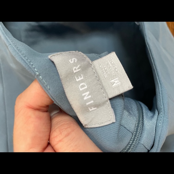 Finders Keepers Vice Blue Dress Size M - Picture 9 of 9